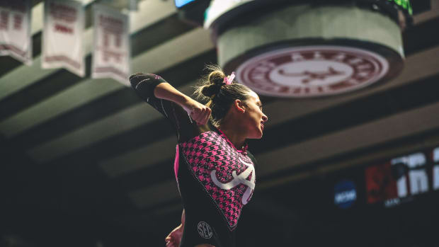 Gabby Galdieux in Pink Meet